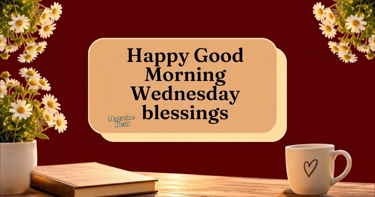 Happy Good Morning Wednesday blessings
