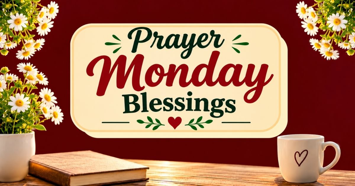 Prayer Monday Blessings
