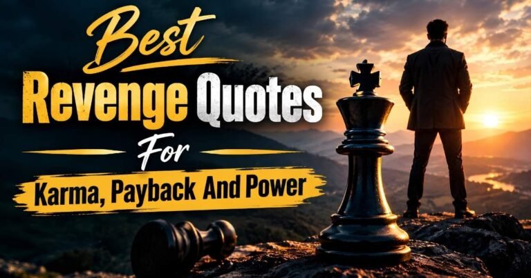 Best Revenge Quotes For Karma, Payback And Power