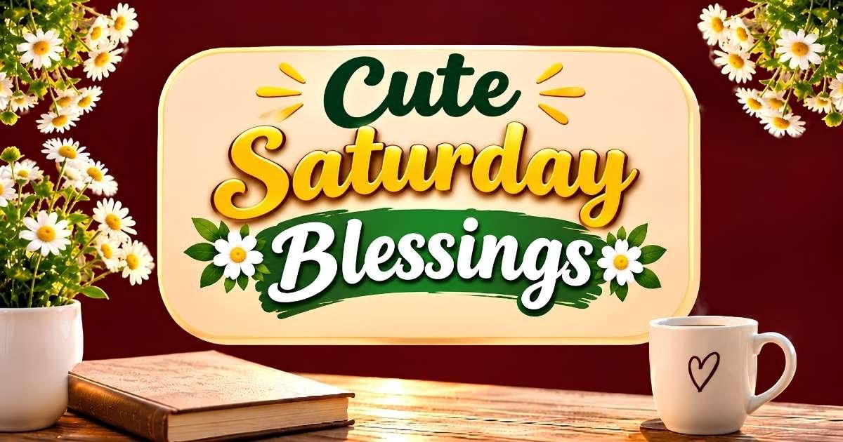 Cute Saturday Blessings