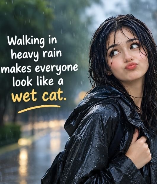 Funny Rain Quotes